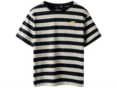 Name It t-shirt island fossil med striber